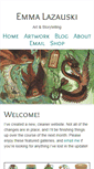 Mobile Screenshot of emmalazauski.com